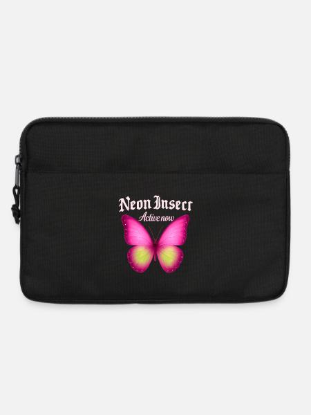 Neon Schmetterling Aktiv Jetzt Fans Geschenkidee - Laptoptasche 13" - Schwarz