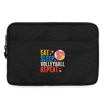 Diction du volley-ball Beachvolleyball - Sacoche pour ordinateur portable 13 pouces - noir - Devant