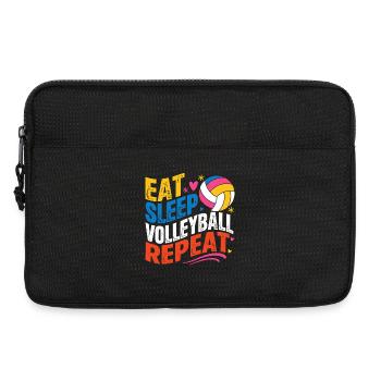Diction du volley-ball Beachvolleyball - Sacoche pour ordinateur portable 13 pouces - noir - Devant