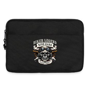 Ride Hard - Live Free - Laptoptasche 13" - Schwarz - Vorne