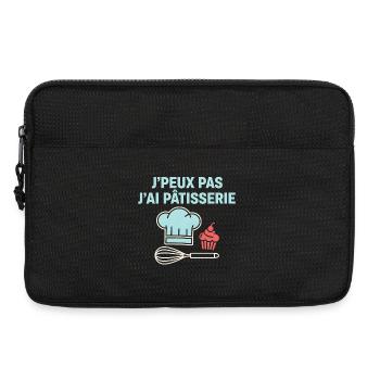 I can't I pastry - Laptop bag 13" - black - Front