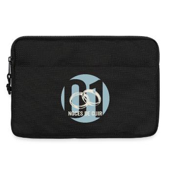 Idée Cadeau Couple 1 Année de Mariage  - Sacoche pour ordinateur portable 13 pouces - noir - Devant