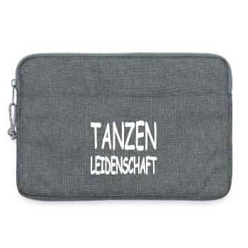 Tanzen - Laptoptasche 13" - Grau meliert - Vorne