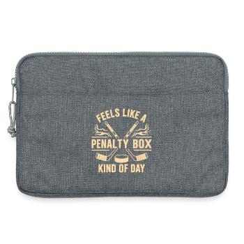 hockey - Sacoche pour ordinateur portable 13 pouces - gris chiné - Devant