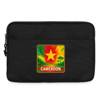 Conception de voyages au Cameroun - Sacoche pour ordinateur portable 13 pouces - noir - Devant