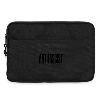 Antifasciste - Antifa Tee - Sacoche pour ordinateur portable 13 pouces - noir - Devant
