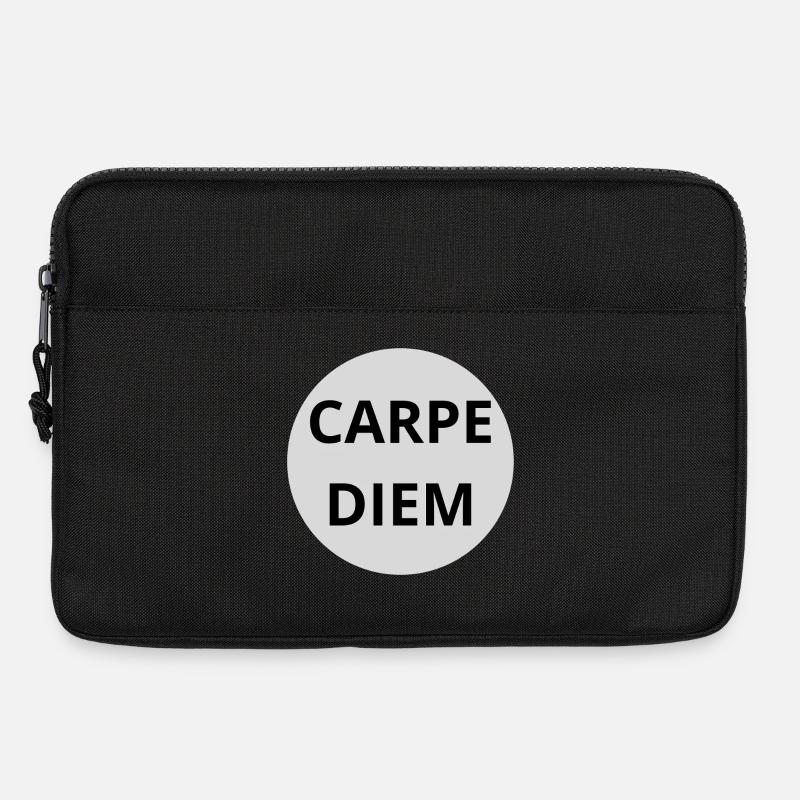 Carpe Diem - Laptop bag 13" - black