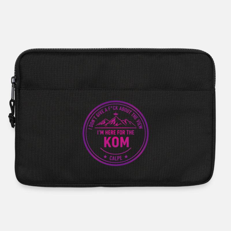 KOM Mountain Stamp Calpe - Laptop bag 13" - black