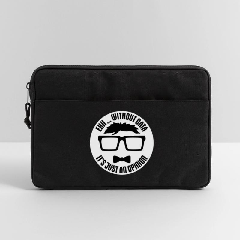 Without Data It's Just An Opinion Statistics Nerd Laptop bag 13"