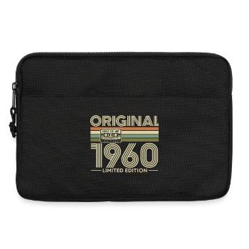 Originale limitierte Kassette der 1960er Jahre - Laptoptasche 13" - Schwarz - Vorne