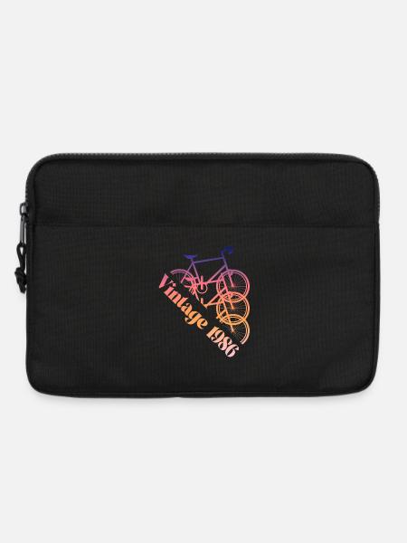 1986 Vintage - Laptoptasche 13" - Schwarz