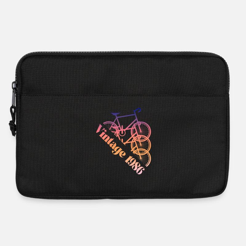 1986 Vintage - Laptoptasche 13" - Schwarz