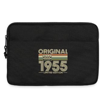 Originales Retro-Erbe von 1955 - Laptoptasche 13" - Schwarz - Vorne