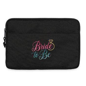 Bride To Be - Laptoptasche 13" - Schwarz - Vorne