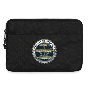 Predator Fishing Raubfisch Angeln - Laptop bag 13" - black - Front