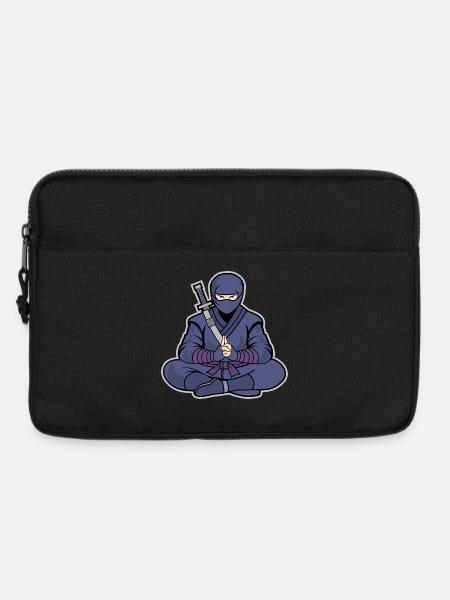 Ninja Zen – Kampfsport & Kampfsportarten - Laptoptasche 13" - Schwarz