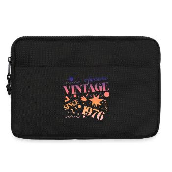 Millésime 1976 - Sacoche pour ordinateur portable 13 pouces - noir - Devant