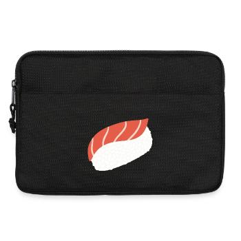 Tuna Nigiri Minimal Sushi Art - Laptop bag 13" - black - Front