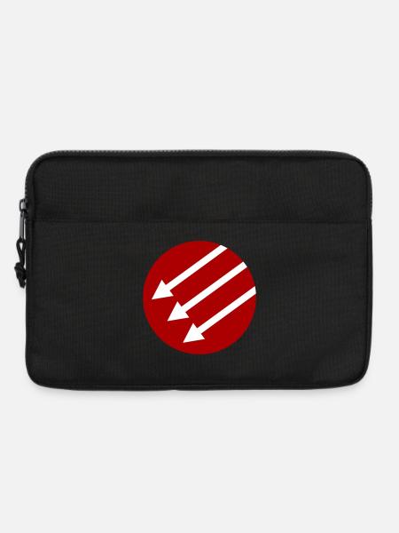 Iron Front / Eiserne Front / Järnfronten - Laptoptasche 13" - Schwarz