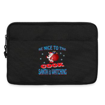 SANTA COOK - Laptoptasche 13" - Schwarz - Vorne