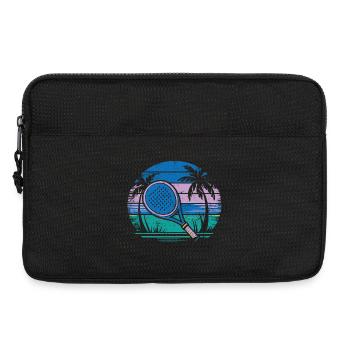 Pádel Vintage - Laptop bag 13" - black - Front