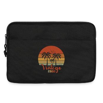1966 Geburtsjahr - Laptoptasche 13" - Schwarz - Vorne