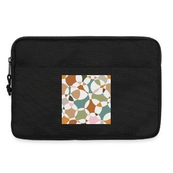 Kreisgeometrie - Laptoptasche 13" - Schwarz - Vorne