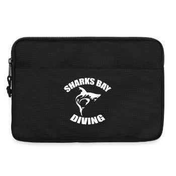 SHARKS BAY DIVING - Laptop bag 13" - black - Front