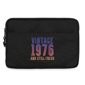 Vintage 1976 - Laptoptasche 13" - Schwarz - Vorne