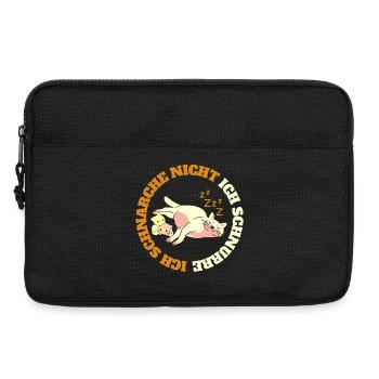 Chat - Sacoche pour ordinateur portable 13 pouces - noir - Devant