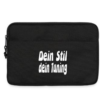 réglage - Sacoche pour ordinateur portable 13 pouces - noir - Devant