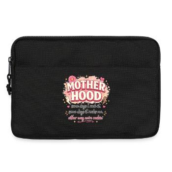 La maternité Certains jours je la porte Chemise - Sacoche pour ordinateur portable 13 pouces - noir - Devant