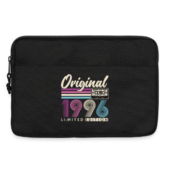1996 Jahrgang Vintage Retro Geburtstag Geschenk - Laptoptasche 13" - Schwarz - Vorne