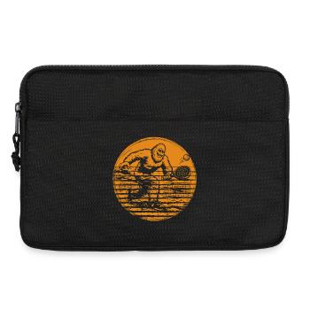 Bigfoot Sasquatch Retro Padel Tennis - Laptop bag 13" - black - Front