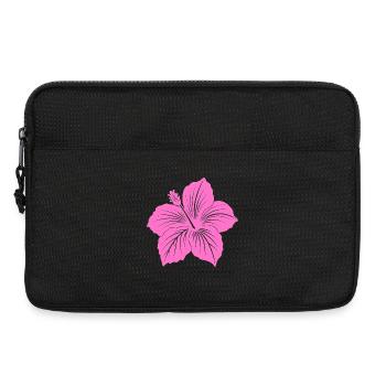 Hibiscus flower - Laptop bag 13" - black - Front