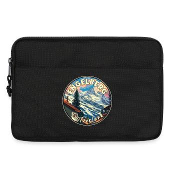 Alpine Engelberg in der Schweiz erleben - Laptoptasche 13" - Schwarz - Vorne