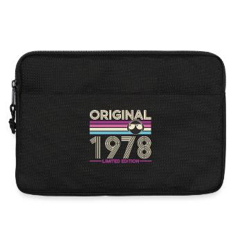 Originale Vintage-Ausgabe von 1978 - Laptoptasche 13" - Schwarz - Vorne