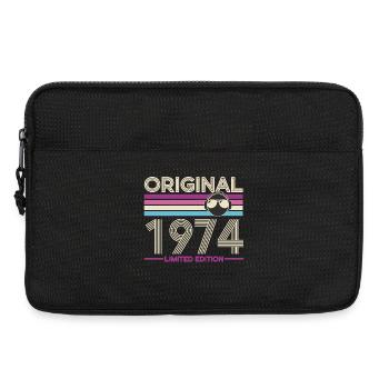 1974 Edition Originale Retro - Sacoche pour ordinateur portable 13 pouces - noir - Devant