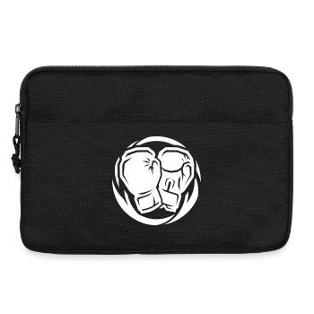 Boxhandschuhe Symbol - Laptoptasche 13" - Schwarz - Vorne