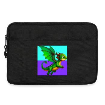 dragon - Laptop bag 13" - black - Front