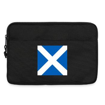 Zeig deine Farben – Schottland - Laptoptasche 13" - Schwarz - Vorne
