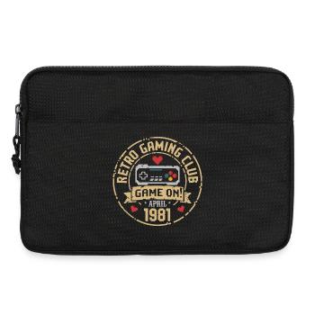 April 1981 Jubiläum April 1981 Retro - Laptoptasche 13" - Schwarz - Vorne