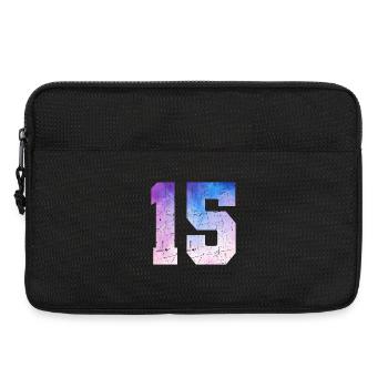 Issue 15 – 15th Anniversary Gift - Laptop bag 13" - black - Front