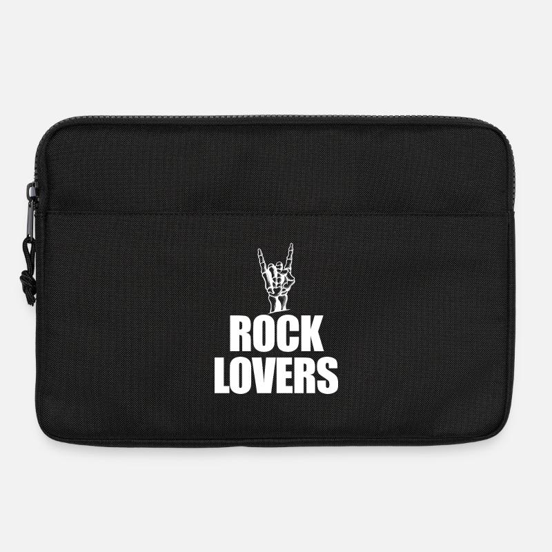 Rock Lovers Handzeichen - Laptoptasche 13" - Schwarz