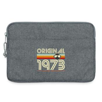 Original 1973 Limited Edition Retro - Laptoptasche 13" - Grau meliert - Vorne