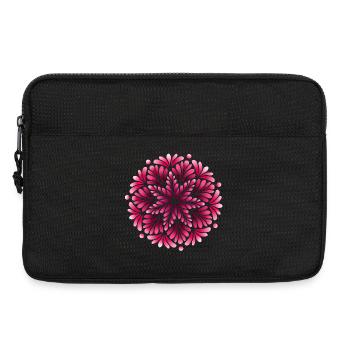 Mystic Berry Shadow Mandala  - Laptoptasche 13" - Schwarz - Vorne