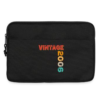 Vintage 2006 - Laptop bag 13" - black - Front