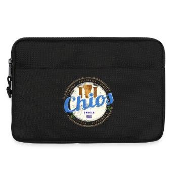 Chios Insel in Griechenland Retro Vintage Souvenir - Laptoptasche 13" - Schwarz - Vorne