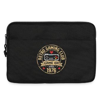 April 1976 Anniversary April 1976 Retro - Laptop bag 13" - black - Front