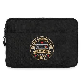 April 1977 Jubiläum April 1977 Retro - Laptoptasche 13" - Schwarz - Vorne
